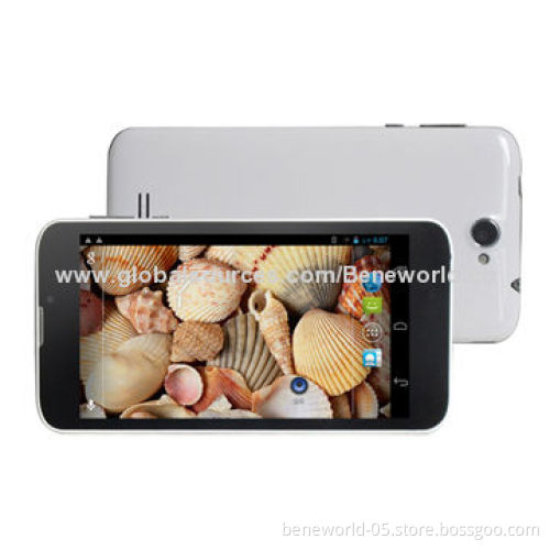 Smart 6-inch mtk8382 quad core mobile phone with dual 3g SIM card
